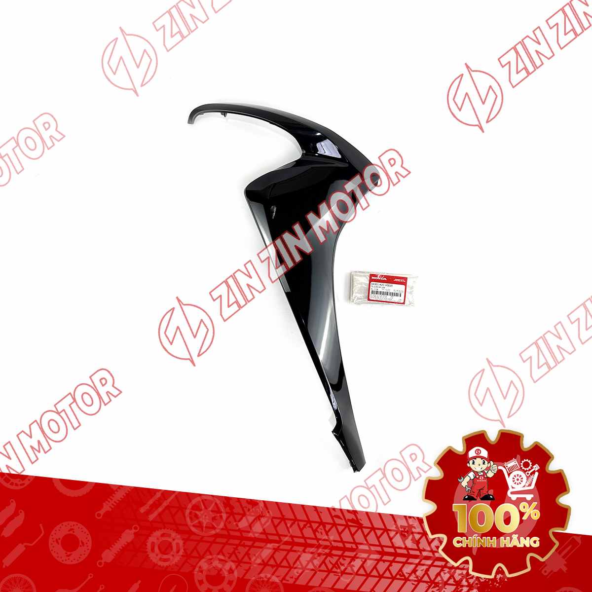 BỬNG PHẢI, CÁNH YẾM VISION 2021 2022 2023 2024 ĐEN BÓNG *NHB25M* 64301K2CV00ZE CHÍNH HÃNG