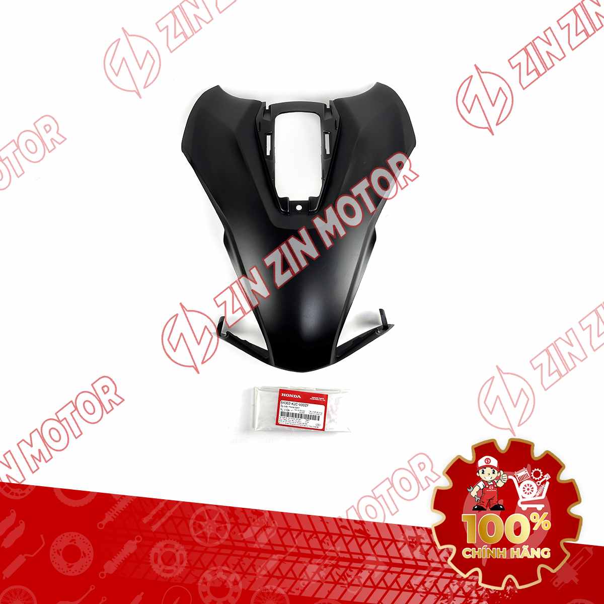 MẶT NẠ LỚN VISION 2021 2022 2023 2024 ĐEN NHÁM *NHA76M* 64302K2CV00ZF CHÍNH HÃNG