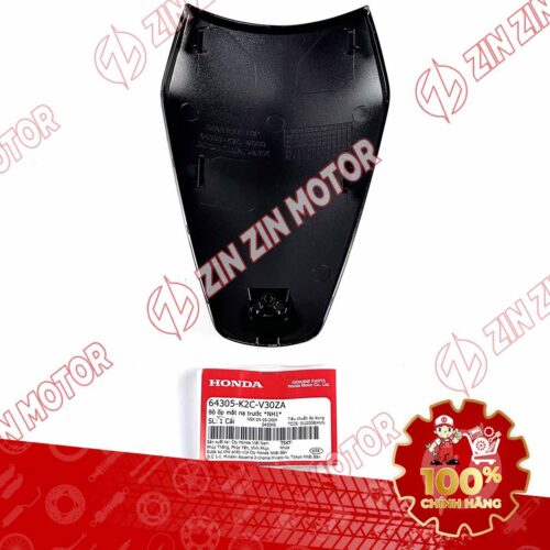 Alternative view of MẶT NẠ NHỎ VISION 2021 2022 2023 2024 2026 ĐEN BÓNG (CHỮ HONDA ĐỎ) 64305K2CV30ZA CHÍNH HÃNG