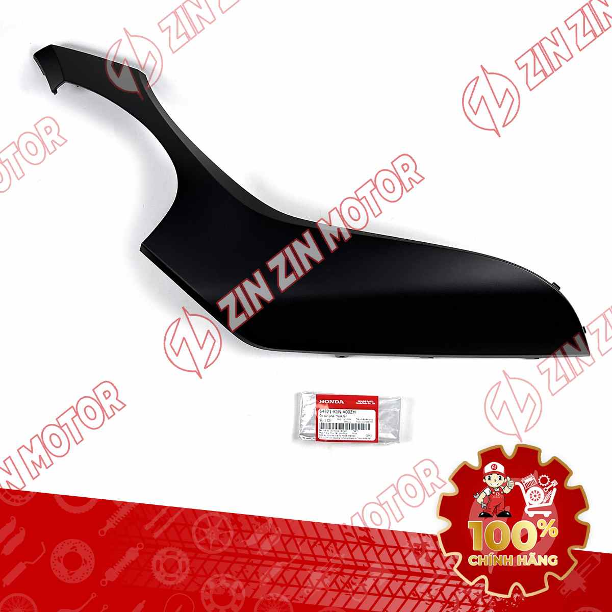 THANH CẠNH, ỐP SÀN ĐỂ CHÂN SH MODE 2022 2023 2024 PHẢI ĐEN NHÁM 2022-2024  64321K1NV00ZH CHÍNH HÃNG