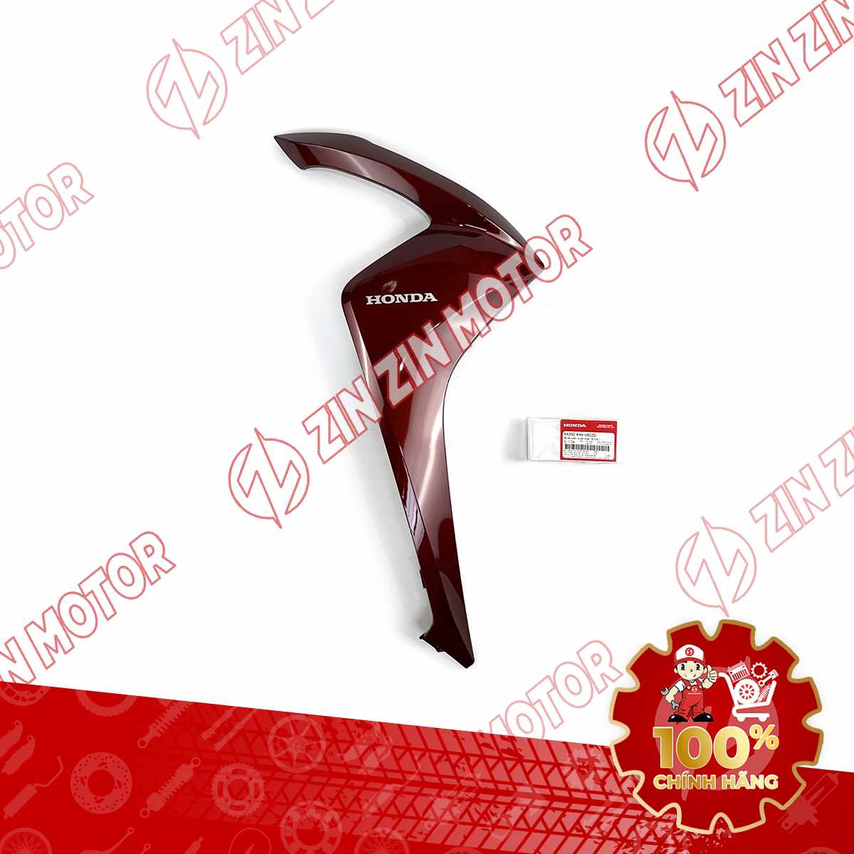 BỬNG PHẢI, CÁNH YẾM VISION 2014 2015 2016 2017 2018 2019 2020 ĐỎ ĐÔ 64350K44V80ZD CHÍNH HÃNG
