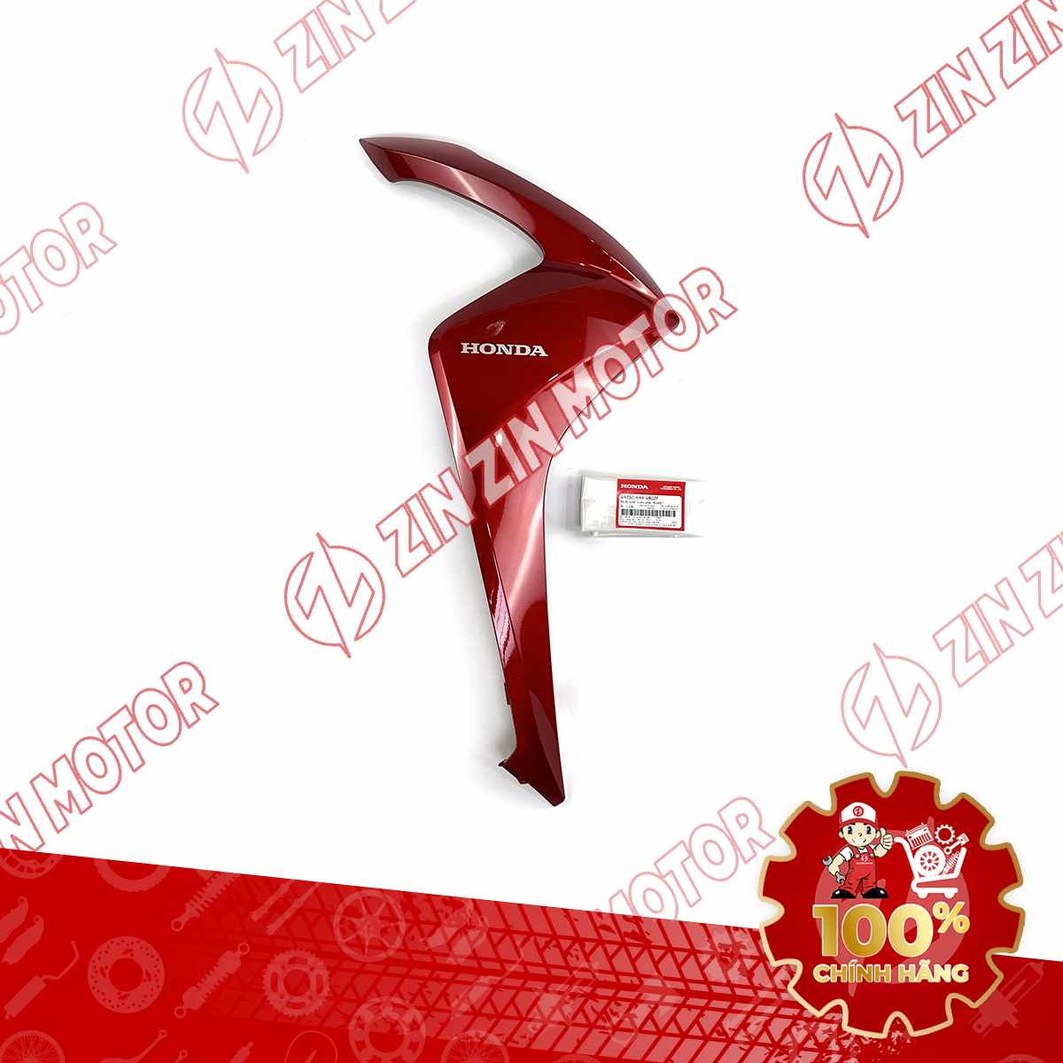 BỬNG PHẢI, CÁNH YẾM VISION 2014 2015 2016 2017 2018 2019 2020 ĐỎ TƯƠI 64350K44V80ZF CHÍNH HÃNG