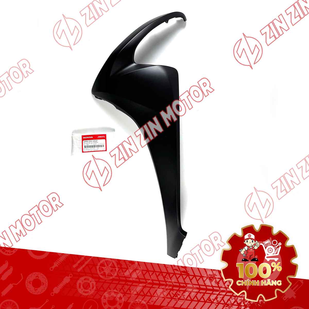 BỬNG TRÁI, CÁNH YẾM VISION 2021 2022 2023 2024 ĐEN NHÁM *NHA76M* 64401K2CV00ZF CHÍNH HÃNG