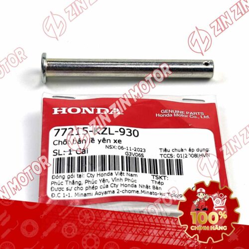 CHỐT BẢN LỀ BẮT YÊN VISION 2021 - 2024 2026 , AIR BLADE, LEAD 125, SH, SH MODE, VARIO, CLICK 160, FUTURE 2018-2024 , WAVE ALPHA 2017 - 2023 2024 - 2025, WAVE BLADE 110 77215KZL930 CHÍNH HÃNG