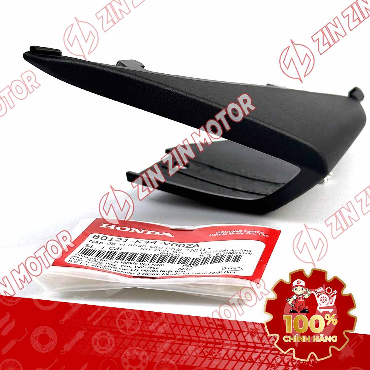 NHỰA NHÁM ỐP ĐÈN XI NHAN SAU VISION 2014 2015 2016 2017 2018 2019 2020  PHẢI 80121K44V00ZA CHÍNH HÃNG