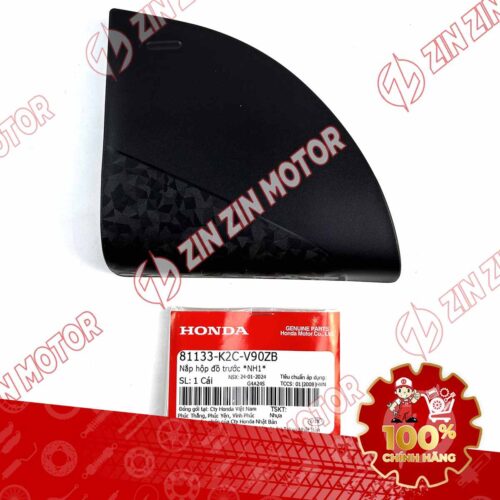NẮP HỘP ĐỒ TRƯỚC VISION 2021 2022 2023 2024 2025 2026 ĐEN CÓ HOA VĂN *NH1* 81133K2CV00ZQ CHÍNH HÃNG