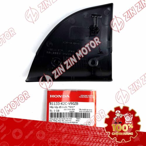 Alternative view of NẮP HỘP ĐỒ TRƯỚC VISION 2021 2022 2023 2024 2025 2026 ĐEN CÓ HOA VĂN *NH1* 81133K2CV00ZQ CHÍNH HÃNG