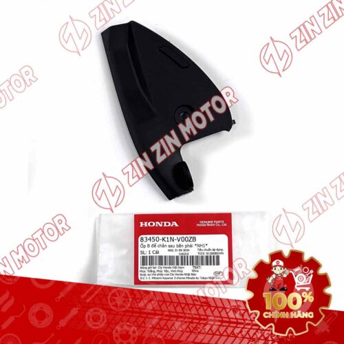 ỐP GÁC CHÂN SAU SH MODE 2020 2021 2022 2023 2024 PHẢI ĐEN 83450K1NV00ZB CHÍNH HÃNG