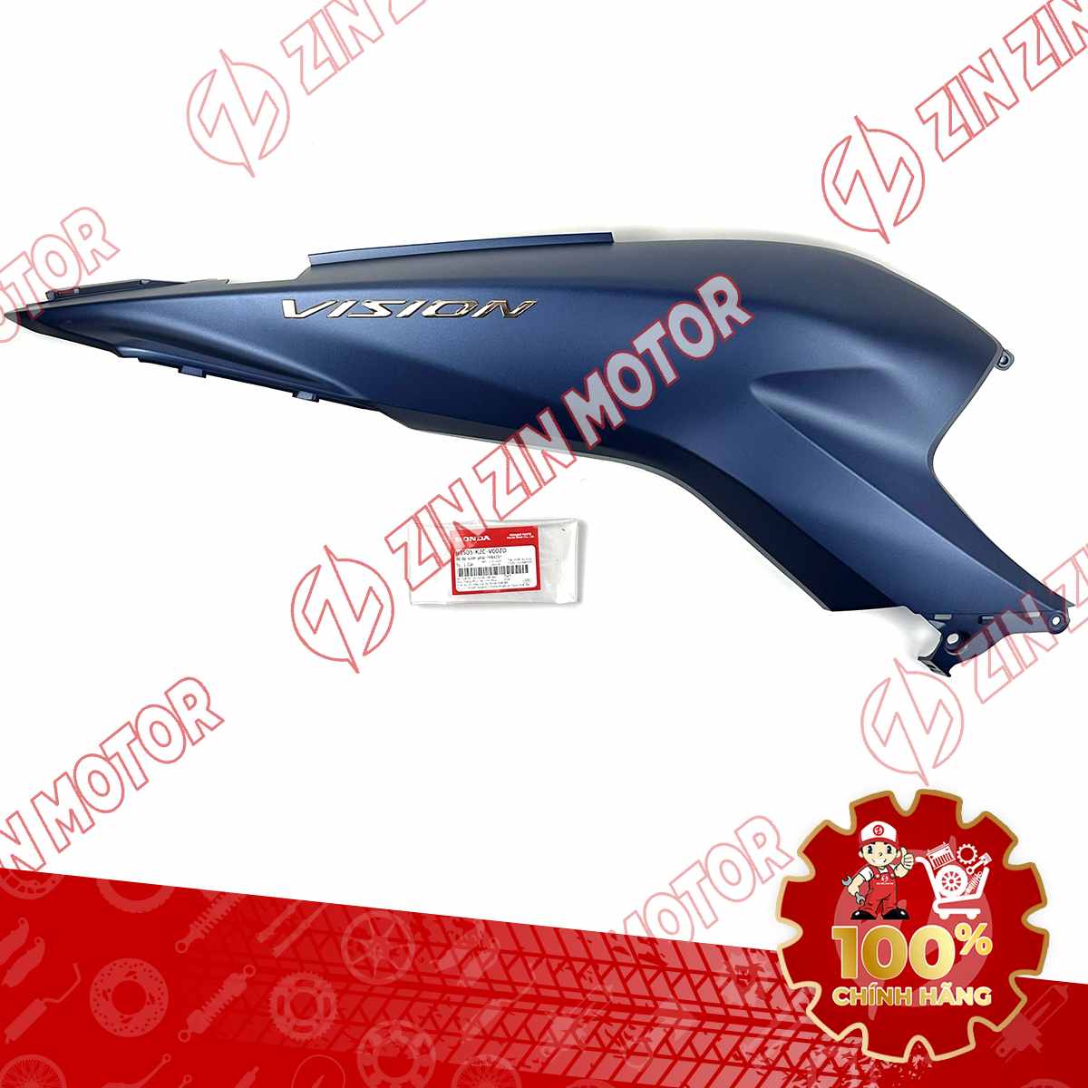 ỐP THÂN PHẢI, ỐP SƯỜN VISION 2021 2022 2023 2024 XANH NHÁM *PB425* 83505K2CV00ZD CHÍNH HÃNG