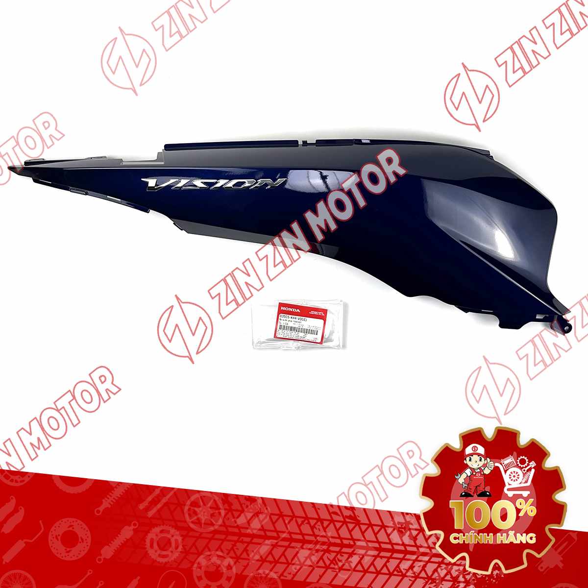 ỐP THÂN PHẢI, ỐP SƯỜN VISION 2014 2015 2016 2017 2018 2019 2020 XANH ĐẬM *PB390M* 83505K44V00ZJ CHÍNH HÃNG
