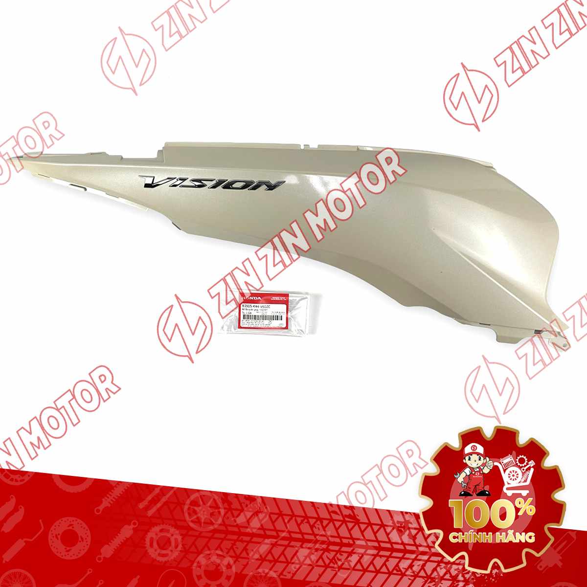 ỐP THÂN PHẢI, ỐP SƯỜN VISION 2014 2015 2016 2017 2018 2019 2020 VÀNG NGÀ 83505K44V60ZC CHÍNH HÃNG