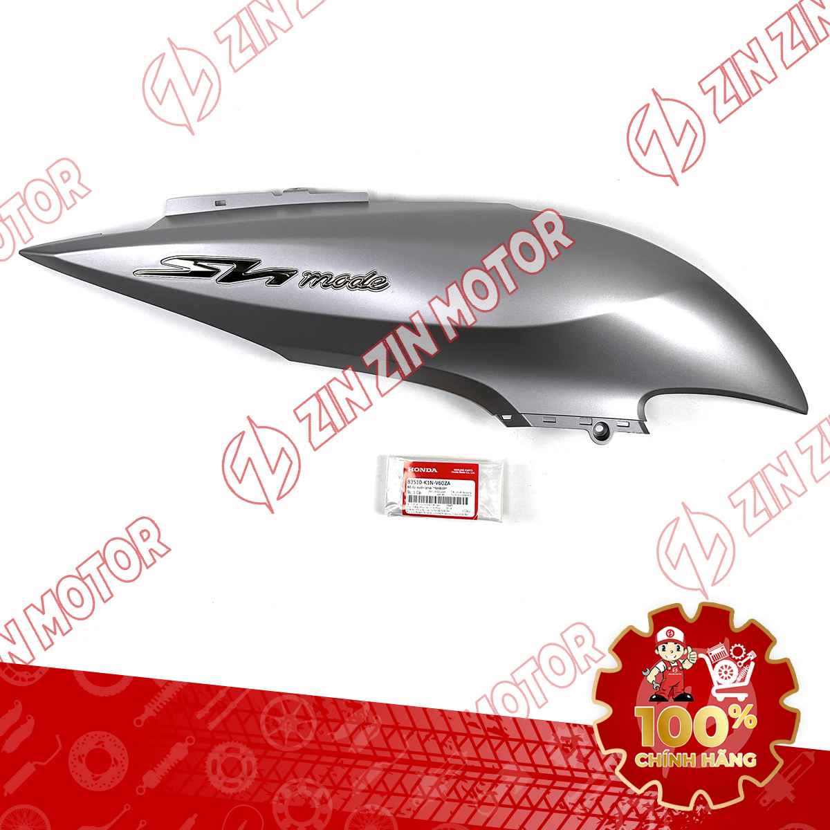 ỐP SƯỜN SH MODE 2020 2021 2022 2023 2024 PHẢI BẠC NHÁM TEM VÀNG 83510K1NV60ZA CHÍNH HÃNG