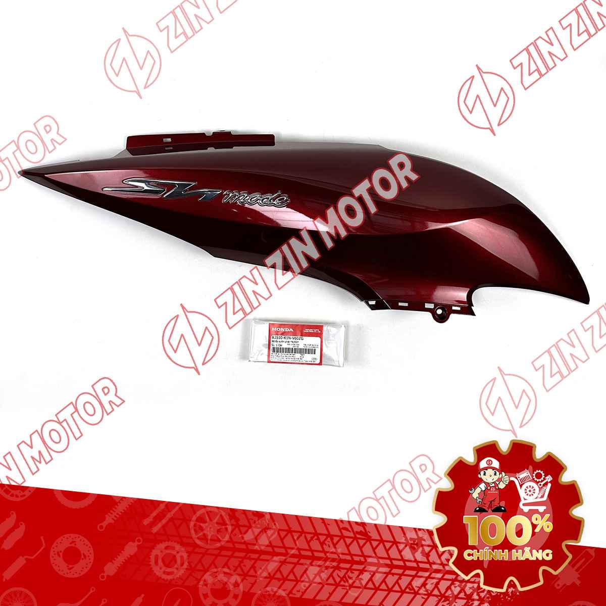 ỐP SƯỜN SH MODE 2022 PHẢI ĐỎ MẬN 2022 83510K1NV60ZG CHÍNH HÃNG