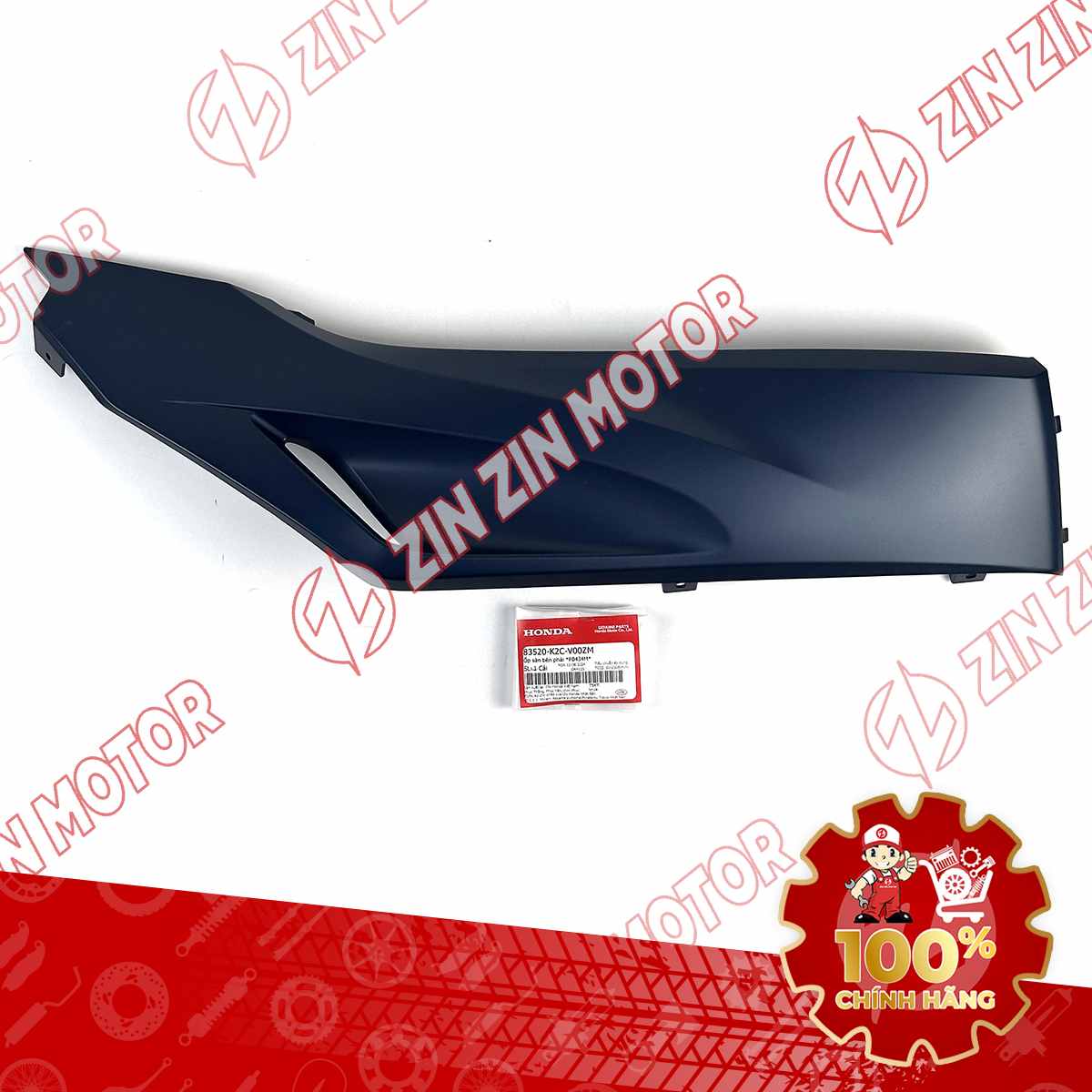 THANH CẠNH PHẢI, ỐP SÀN VISION 2021 2022 2023 2024 XANH NHÁM *PB434M* 83520K2CV00ZM CHÍNH HÃNG
