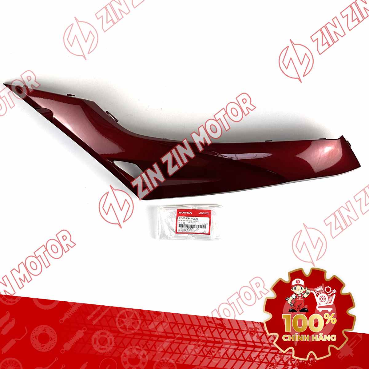 THANH CẠNH PHẢI, ỐP SÀN VISION 2014 2015 2016 2017 2018 2019 2020 ĐỎ ĐÔ 83520K44V00ZC CHÍNH HÃNG