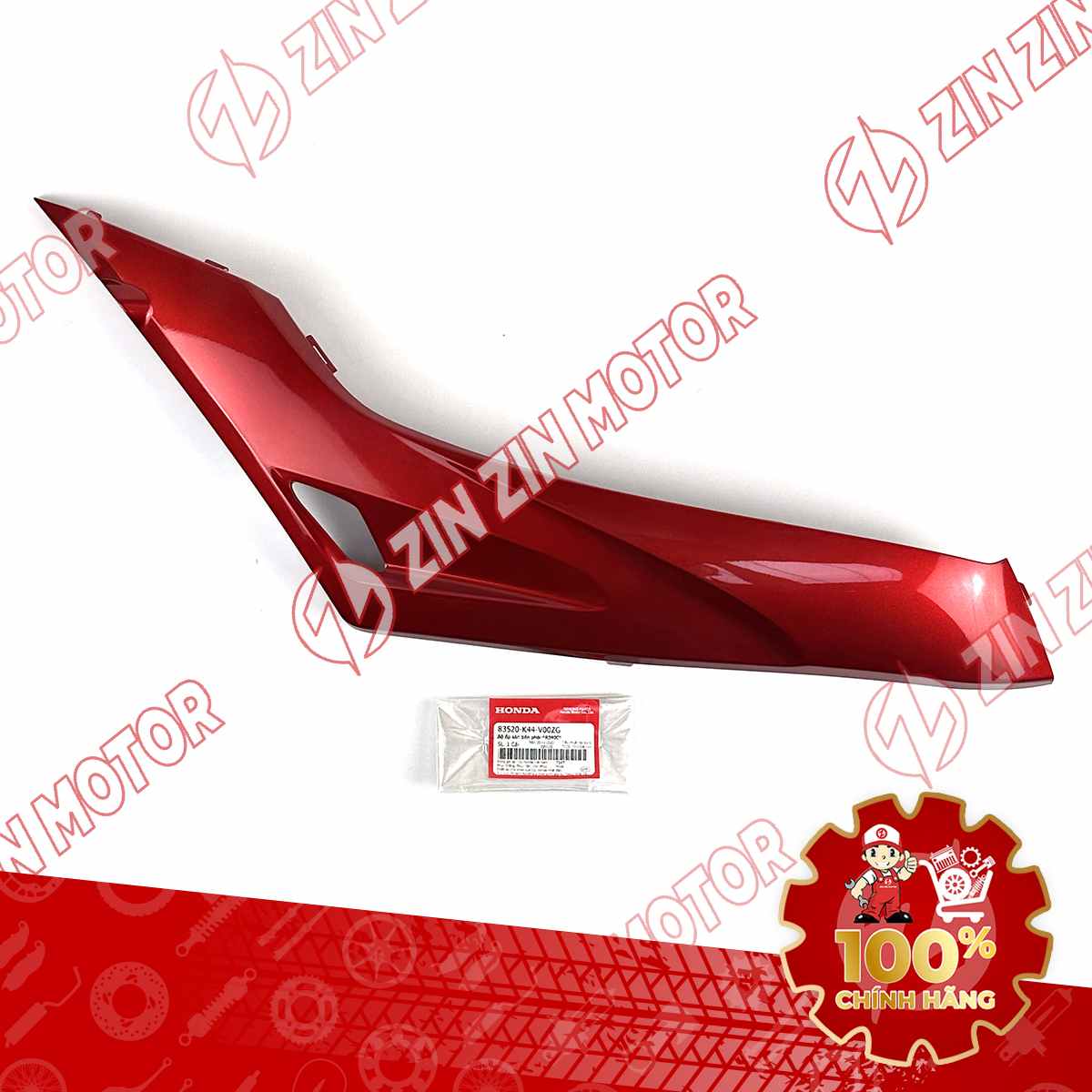 THANH CẠNH PHẢI, ỐP SÀN VISION 2014 2015 2016 2017 2018 2019 2020 ĐỎ TƯƠI 83520K44V00ZG CHÍNH HÃNG