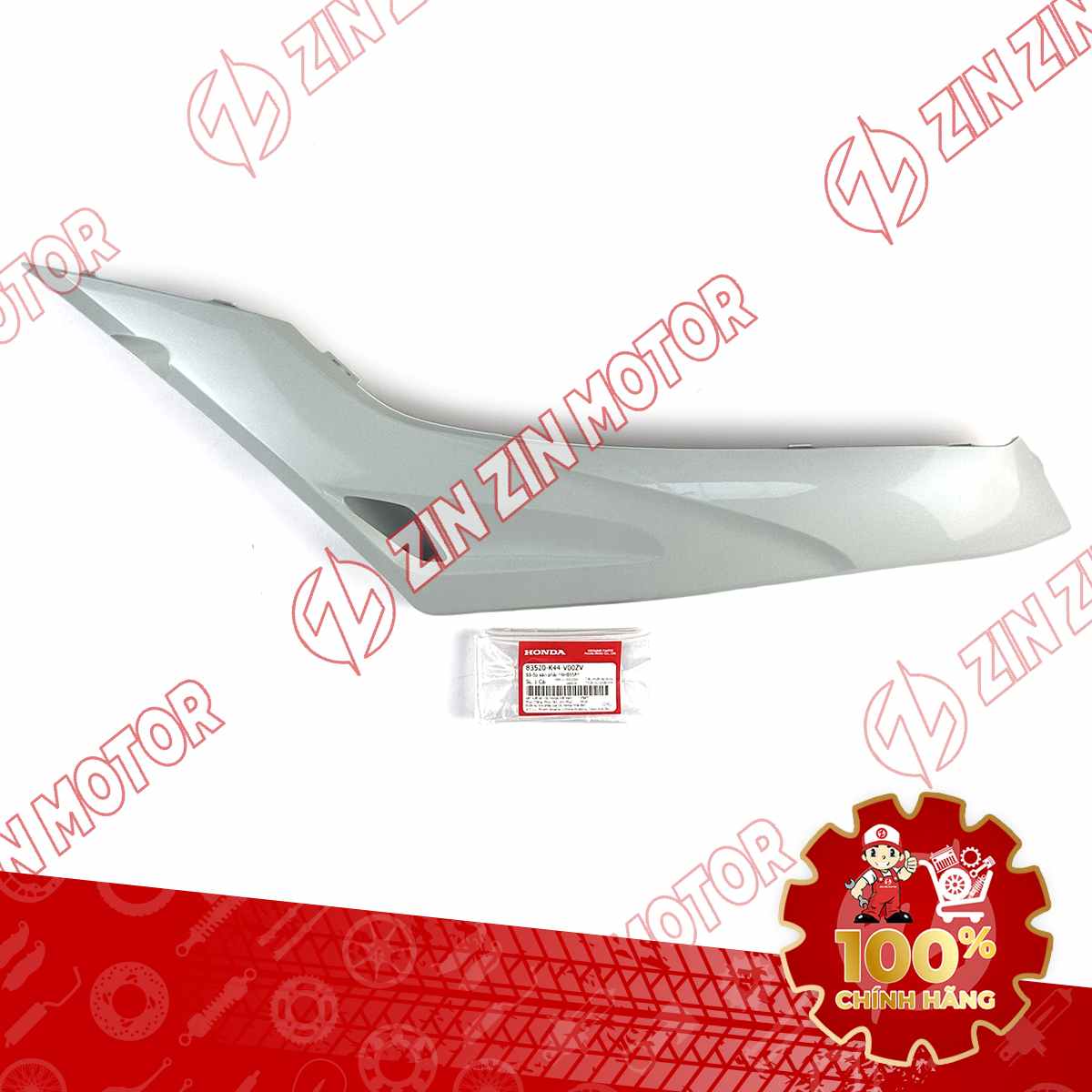 THANH CẠNH PHẢI, ỐP SÀN VISION 2014 2015 2016 2017 2018 2019 2020 TRẮNG *NHP55P* 83520K44V00ZV CHÍNH HÃNG