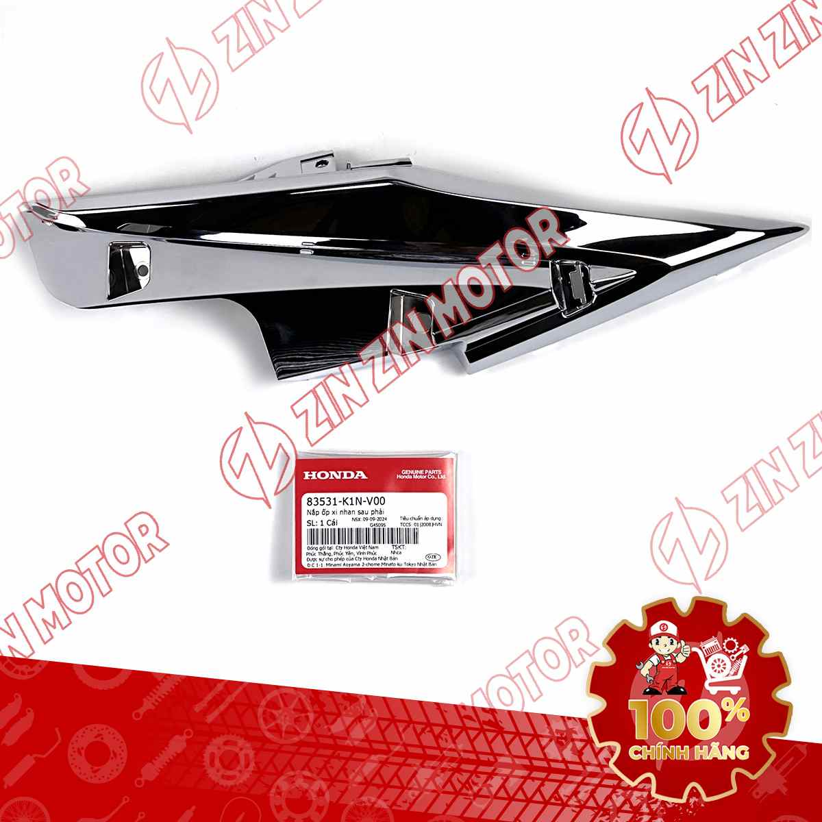 NHỰA XI ỐP XI NHAN SAU SH MODE 2020 2021 2022 2023 2024 PHẢI 83531K1NV00 CHÍNH HÃNG