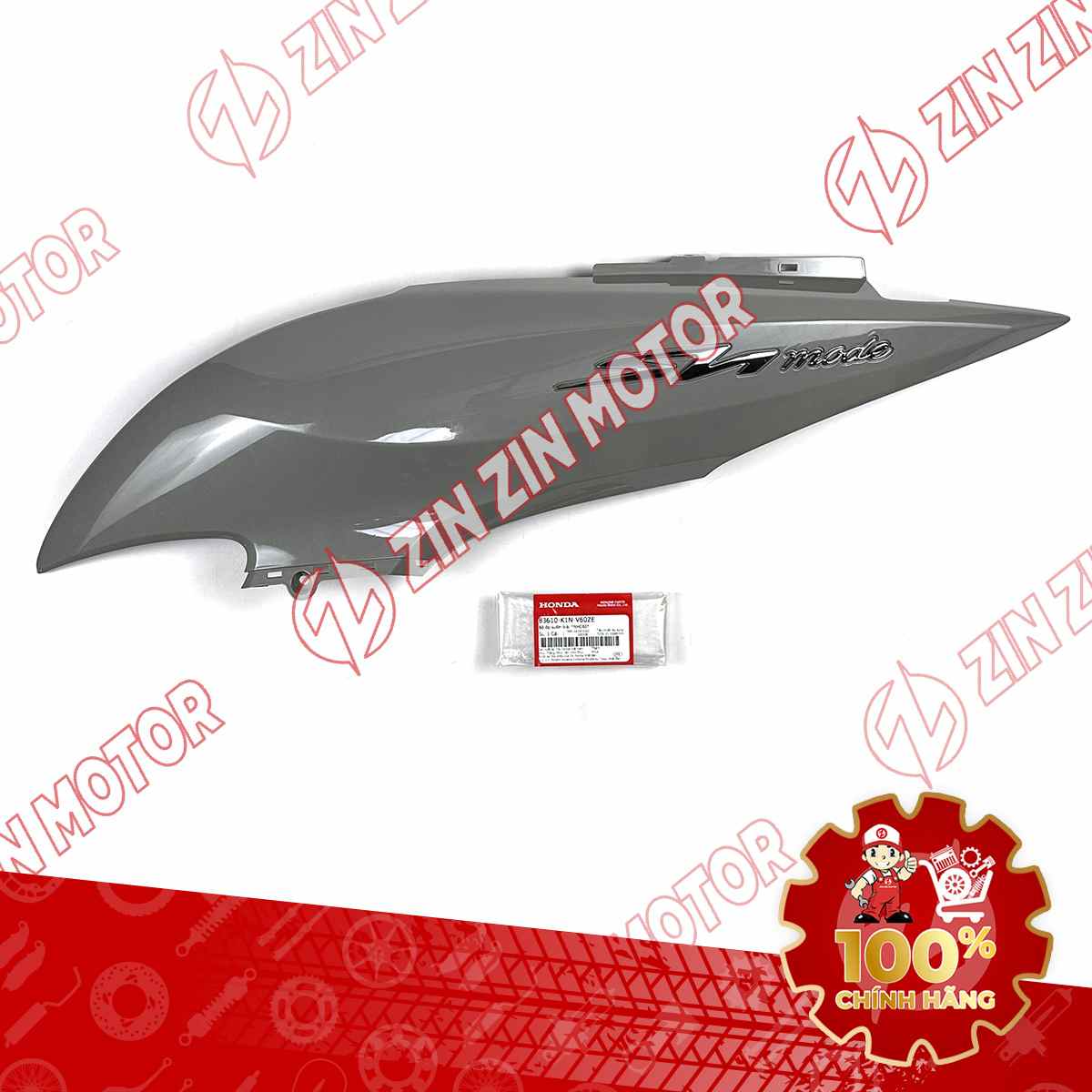 ỐP SƯỜN SH MODE 2020 2021 2022 2023 2024 TRÁI XÁM XI MĂNG TEM XI 83610K1NV60ZE CHÍNH HÃNG