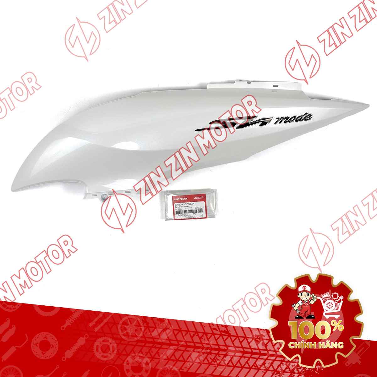 ỐP SƯỜN SH MODE 2020 2021 2022 2023 2024 TRÁI TRẮNG 2022 83610K1NV60ZH CHÍNH HÃNG