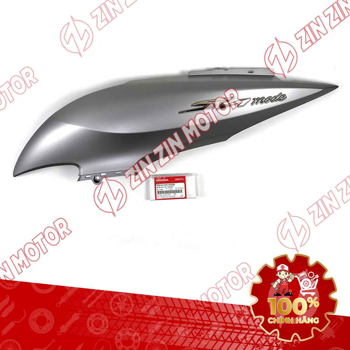 ỐP SƯỜN SH MODE 2020 2021 2022 2023 2024 TRÁI BẠC NHÁM 2023 83610K1NVD0ZB CHÍNH HÃNG