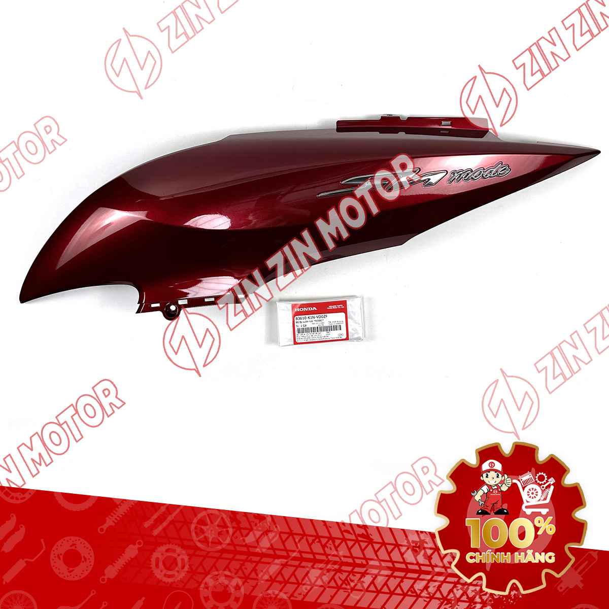 ỐP SƯỜN SH MODE 2020 2021 2022 2023 2024 TRÁI ĐỎ ĐÔ 2023-2024 83610K1NVD0ZF CHÍNH HÃNG