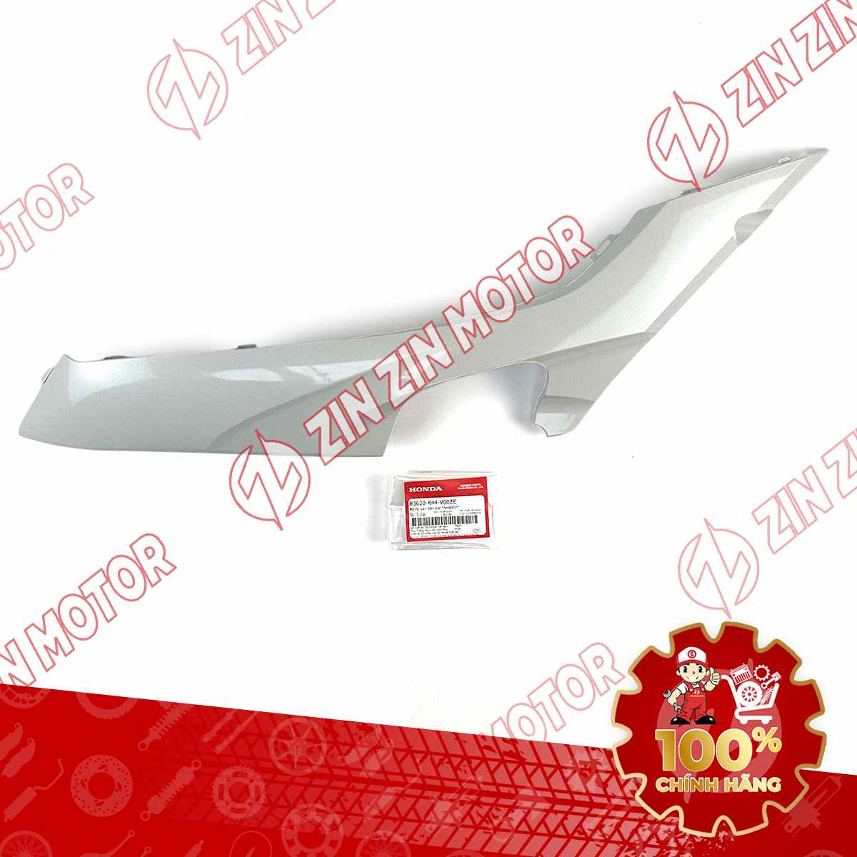THANH CẠNH TRÁI, ỐP SÀN VISION 2014 2015 2016 2017 2018 2019 2020 TRẮNG *NHB35P* 83620K44V00ZE CHÍNH HÃNG