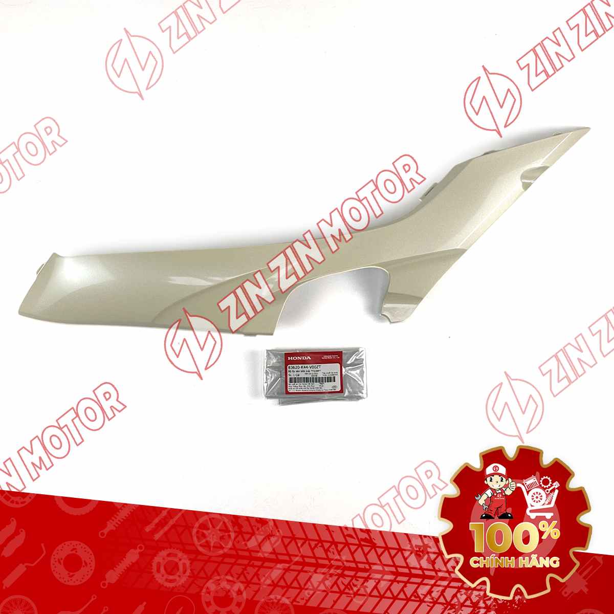 THANH CẠNH TRÁI, ỐP SÀN VISION 2014 2015 2016 2017 2018 2019 2020 TRẮNG NGÀ 83620K44V00ZT CHÍNH HÃNG