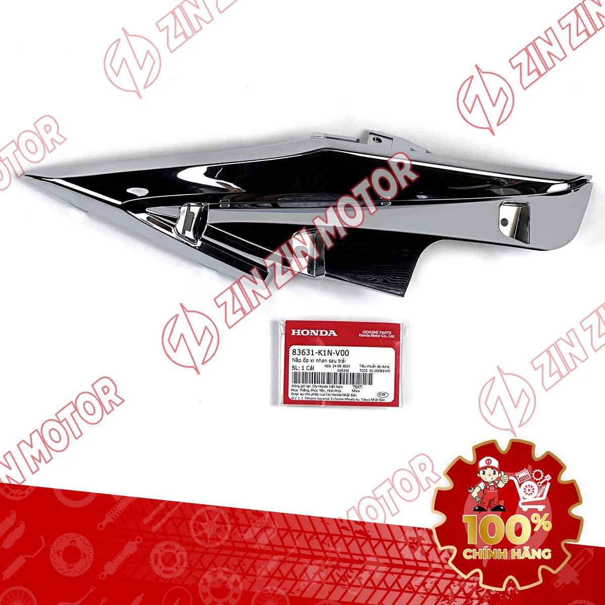 NHỰA XI ỐP XI NHAN SAU SH MODE 2020 2021 2022 2023 2024 TRÁI 83631K1NV00 CHÍNH HÃNG