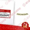 TEM MẶT NẠ VISION 2021 2022 2023 2024 2025 CHỮ HONDA 70MM TRẮNG 86101K44D00ZA CHÍNH HÃNG