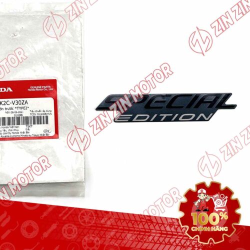 TEM CÁNH YẾM VISION 2021 2022 2023 2024 CHỮ SPECIAL EDITION ĐEN BẠC 86641K2CV30ZA CHÍNH HÃNG