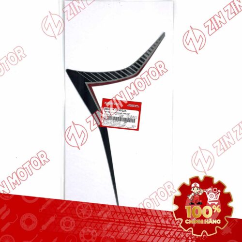 Alternative view of TEM CÁNH YẾM VISION 2023 PHẢI ĐEN ĐỎ BẢN XÁM XI MĂNG 86641K2CVF0ZA  CHÍNH HÃNG