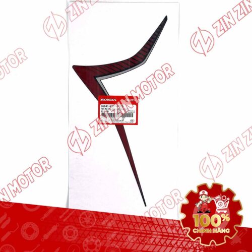 Alternative view of TEM CÁNH YẾM VISION 2023 PHẢI ĐỎ ĐEN BẢN ĐEN NHÁM 86641K2CVF0ZB CHÍNH HÃNG