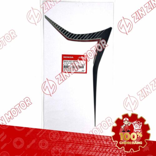 Alternative view of TEM CÁNH YẾM VISION 2023 TRÁI ĐEN ĐỎ BẢN XÁM XI MĂNG 86642K2CVF0ZA CHÍNH HÃNG
