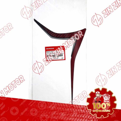 Alternative view of TEM CÁNH YẾM VISION 2023 TRÁI ĐỎ ĐEN BẢN ĐEN NHÁM 86642K2CVF0ZB CHÍNH HÃNG