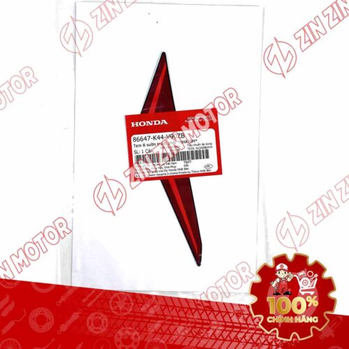 Alternative view of TEM CÁNH YẾM VISION 2018 2019 2020 PHẢI ĐỎ - MIẾNG DƯỚI (BẢN ĐEN NHÁM SMARTKEY) 86647K44V90ZB CHÍNH HÃNG