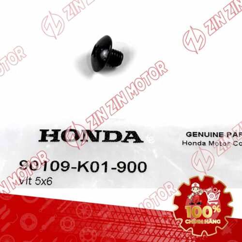 ỐC NHỰA ỐP GÁC CHÂN SAU SH MODE 2020 2021 2022 2023 2024 5X6MM 90109K01900 CHÍNH HÃNG