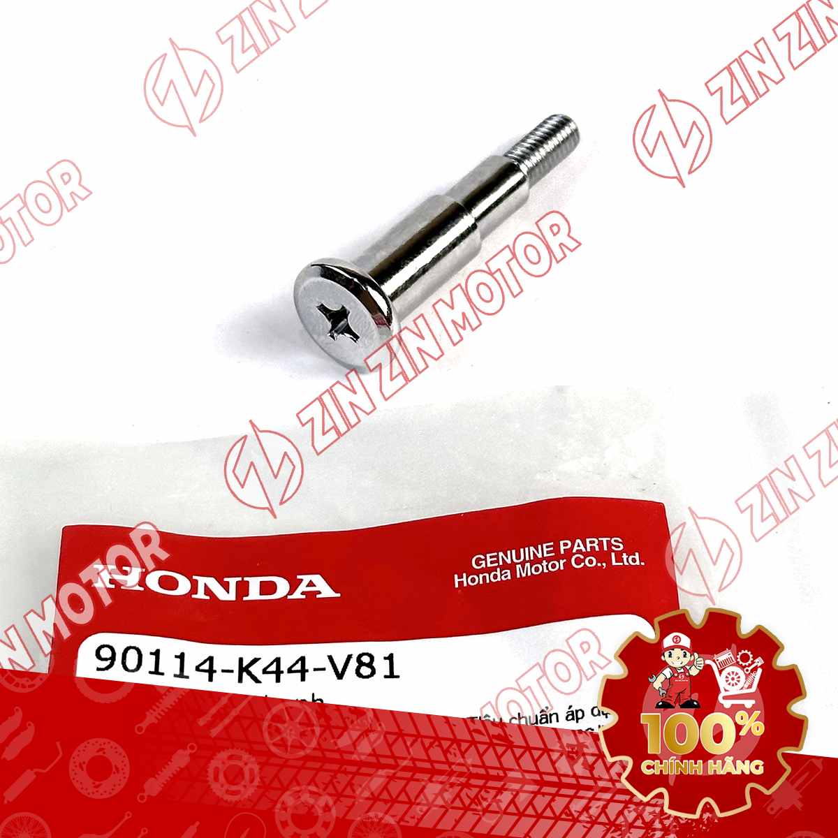 ỐC CHỐT TAY THẮNG PHẢI VISION 2021 2022 2023 2024 2026 90114K44V81 CHÍNH HÃNG
