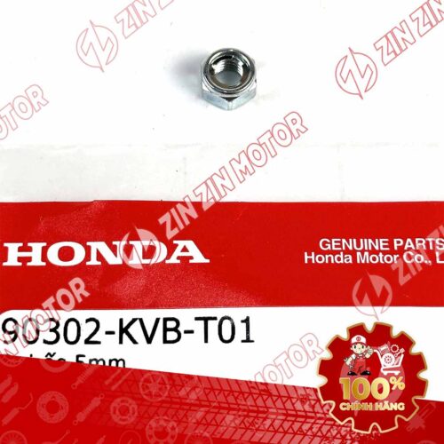 ĐAI ỐC BẮT VÍT CHỐT TAY THẮNG VISION 2021 2022 2023 2024 2026 AIR BLADE 2020-2024, LEAD, SH MODE, VARIO, CLICK 5MM 90302KVBT01 CHÍNH HÃNG