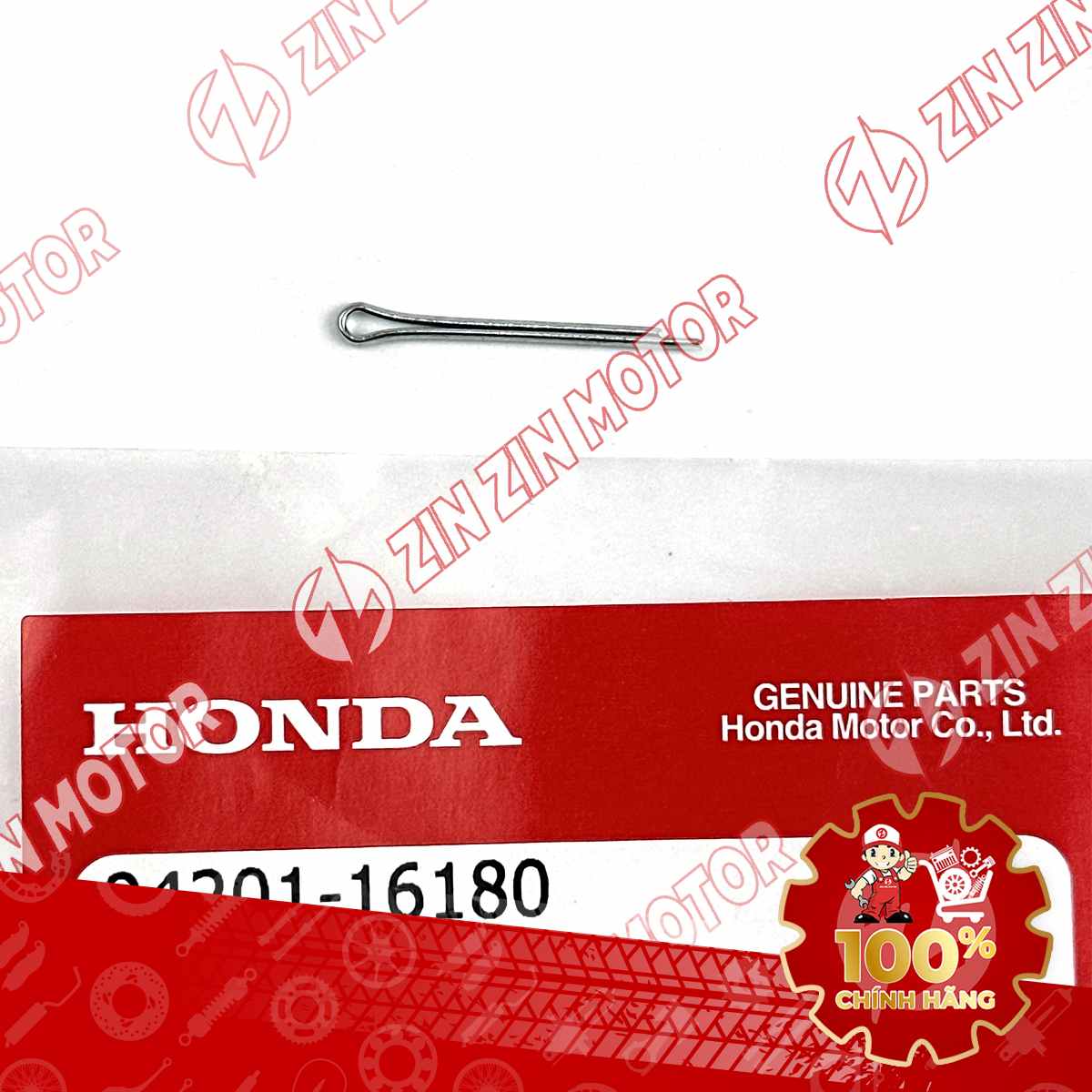 CHỐT CHẺ BẮT YÊN VISION 2021 - 2024 2026 ,  AIR BLADE 2016- 2020, LEAD 125, SH MODE, VARIO 125, FUTURE 2018-2024 1,6X18MM 9420116180 CHÍNH HÃNG