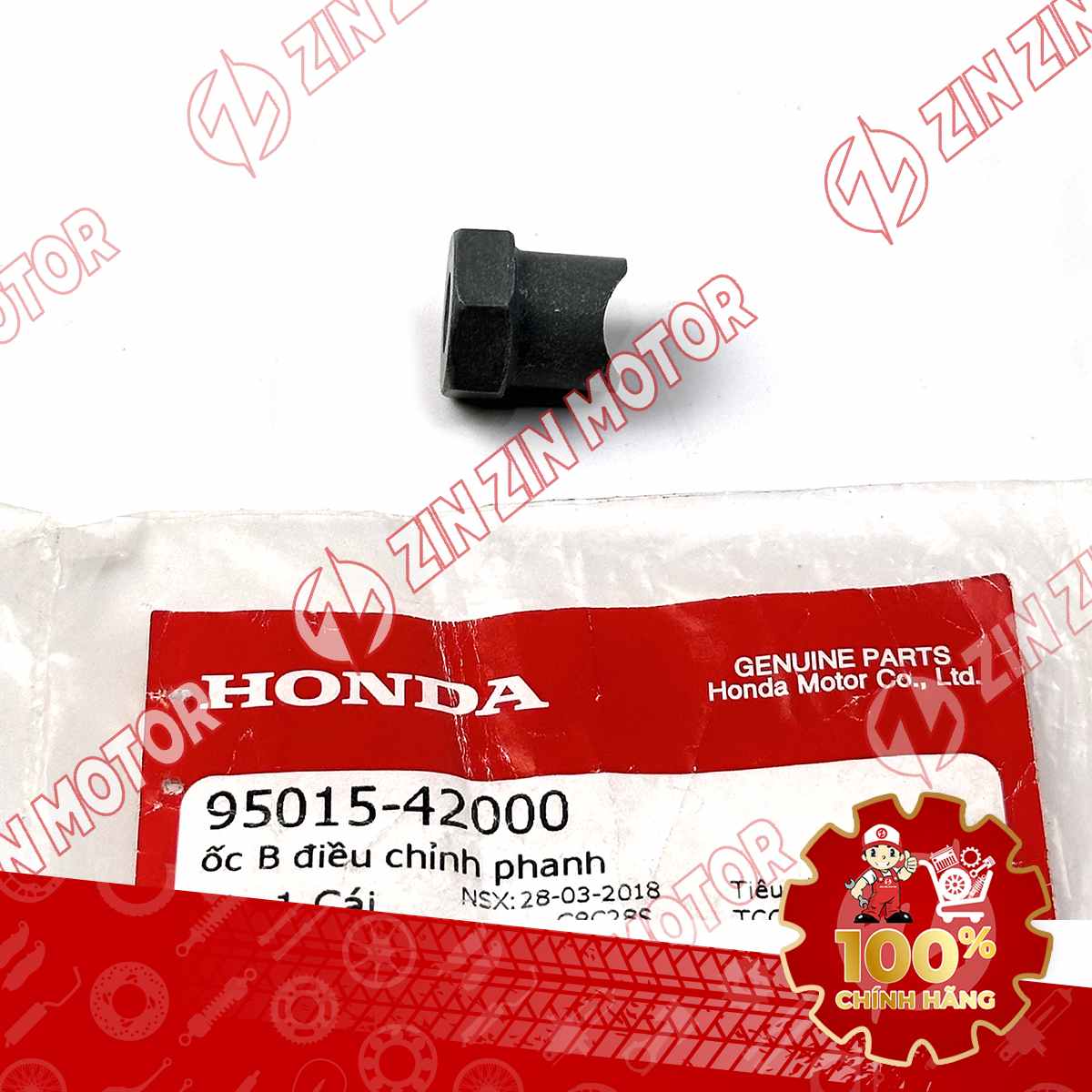 ỐC ĐIỀU CHỈNH PHANH SAU VISION 2021 - 2024 2026 , LEAD 125, SH MODE, VARIO, FUTURE 2018-2024 9501542000 CHÍNH HÃNG