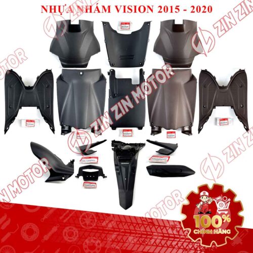 NHỰA NHÁM VISION 2018 2019, DÀN NHỰA XE VISION 2017 2016 2015 2014 CHÍNH HÃNG