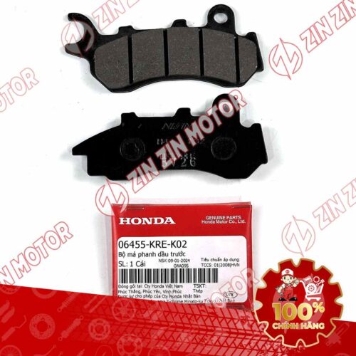 MÁ PHANH, BỐ THẮNG TRƯỚC SH MODE 2020 2021 2022 2023 2024 BẢN PHANH CBS 06455KREK02 CHÍNH HÃNG