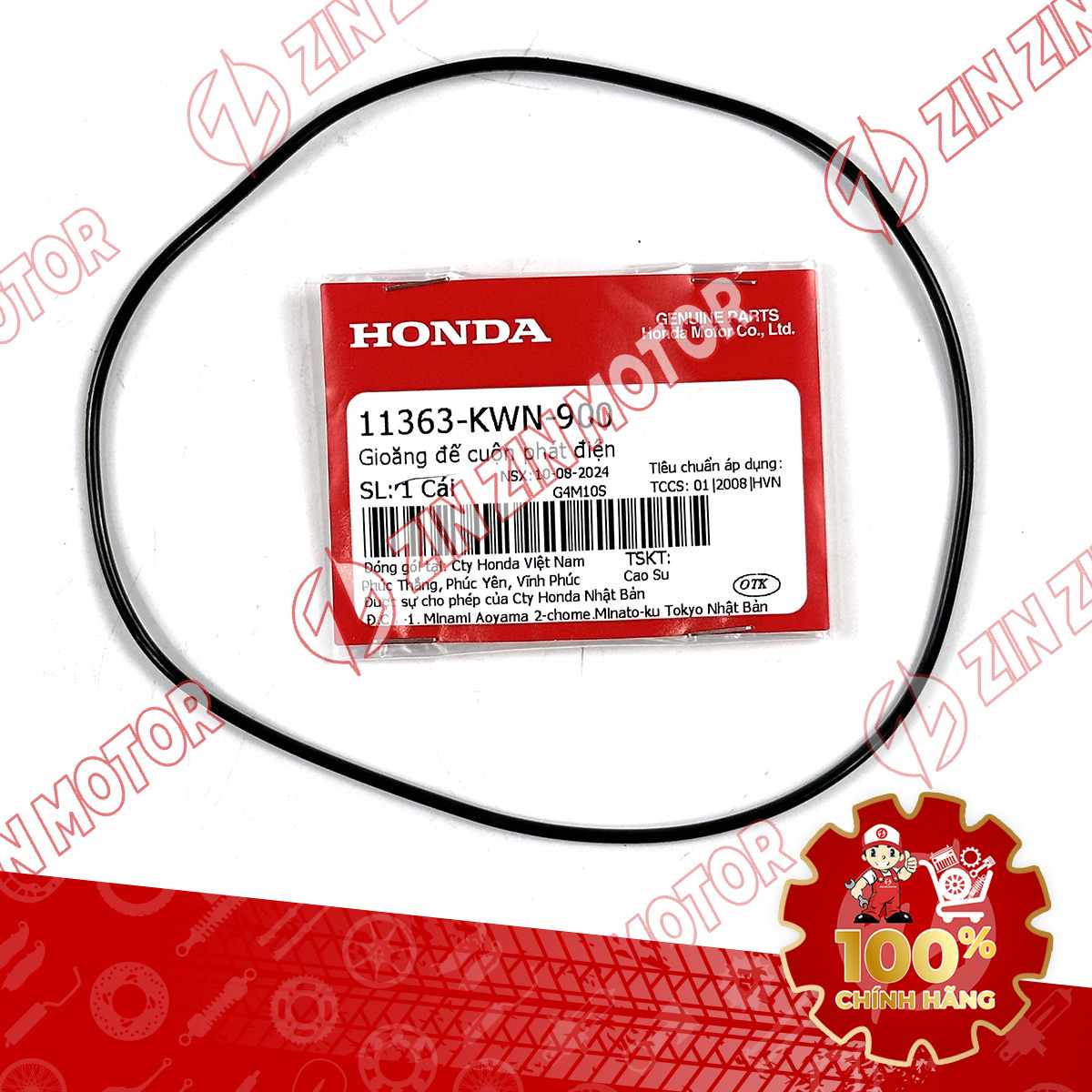 GIOĂNG ĐẾ CUỘN PHÁT ĐIỆN VARIO 125 2023 2024 11363KWN900 CHÍNH HÃNG