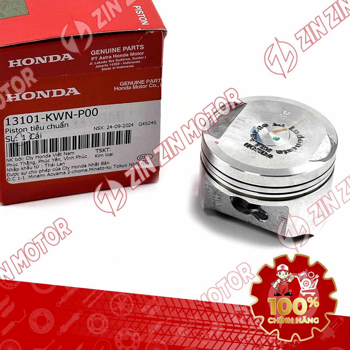 TRÁI PISTON VARIO 125 2023 2024 (STD) MÃ 2 13101KWNP00 CHÍNH HÃNG