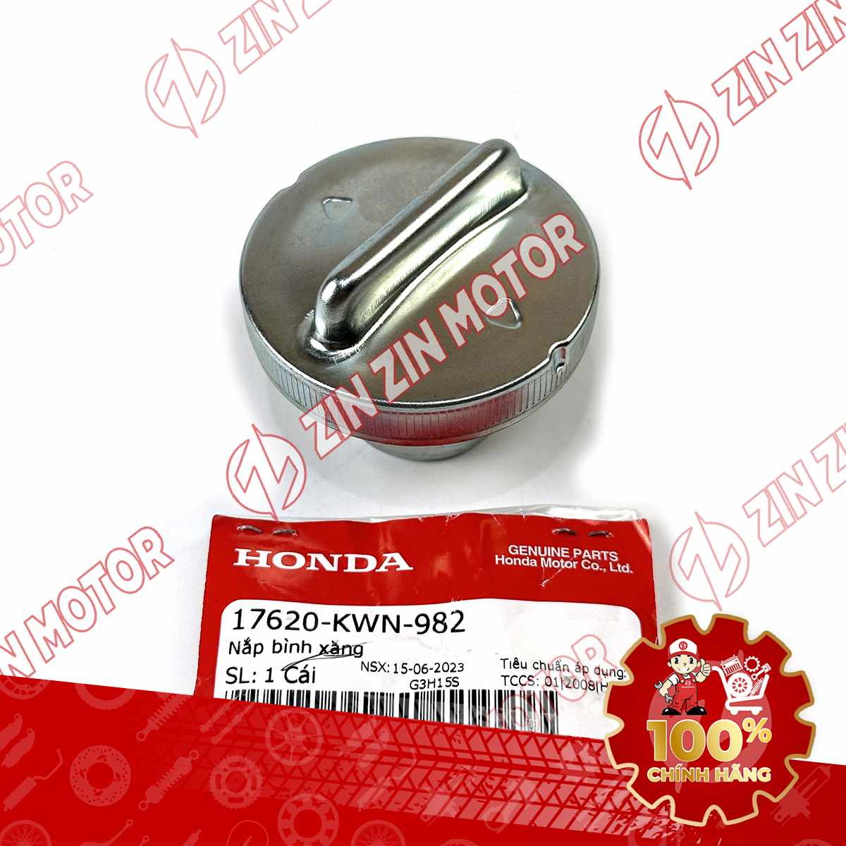 NẮP BÌNH XĂNG SH 2020-2024 17620KWN982 CHÍNH HÃNG