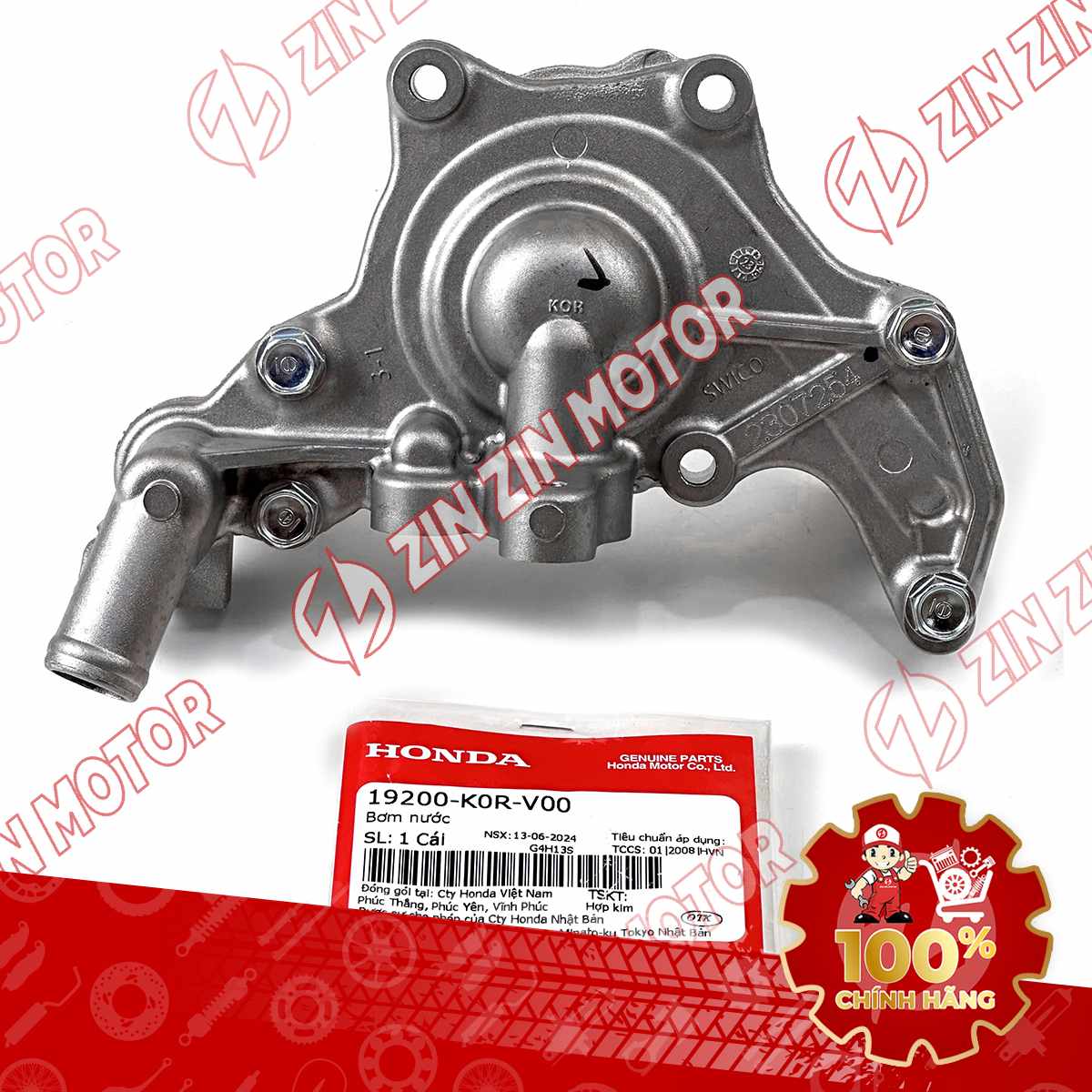CỤM BƠM NƯỚC SH 2020, SH 2023-2024 19200K0RV00 CHÍNH HÃNG
