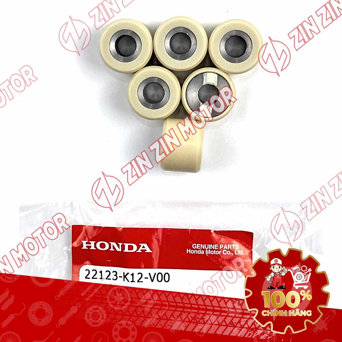 BỘ BI VĂNG, BI NỒI LEAD 125 2017 2018 2019 22123K12V00 CHÍNH HÃNG