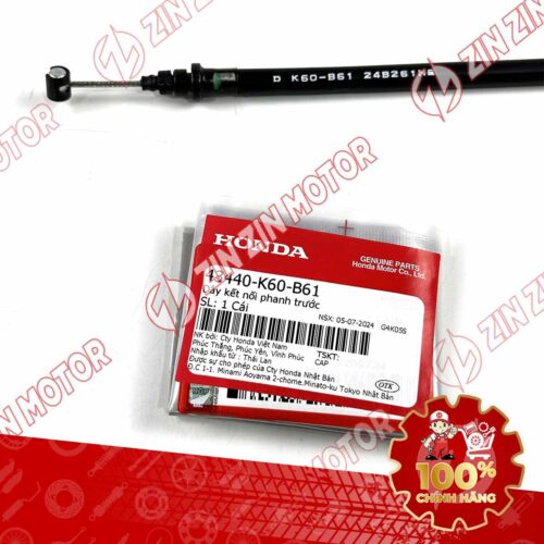 Alternative view of DÂY KẾT NỐI THẮNG TRƯỚC VARIO 125 2023 2024 43440K60B61 CHÍNH HÃNG
