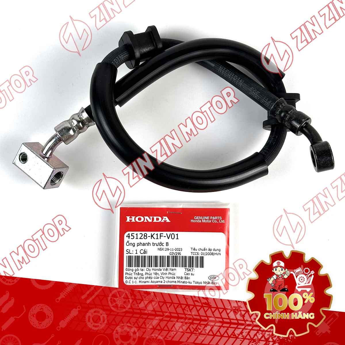 ỐNG PHANH TRƯỚC B AB 2020 45128K1FV01 CHÍNH HÃNG
